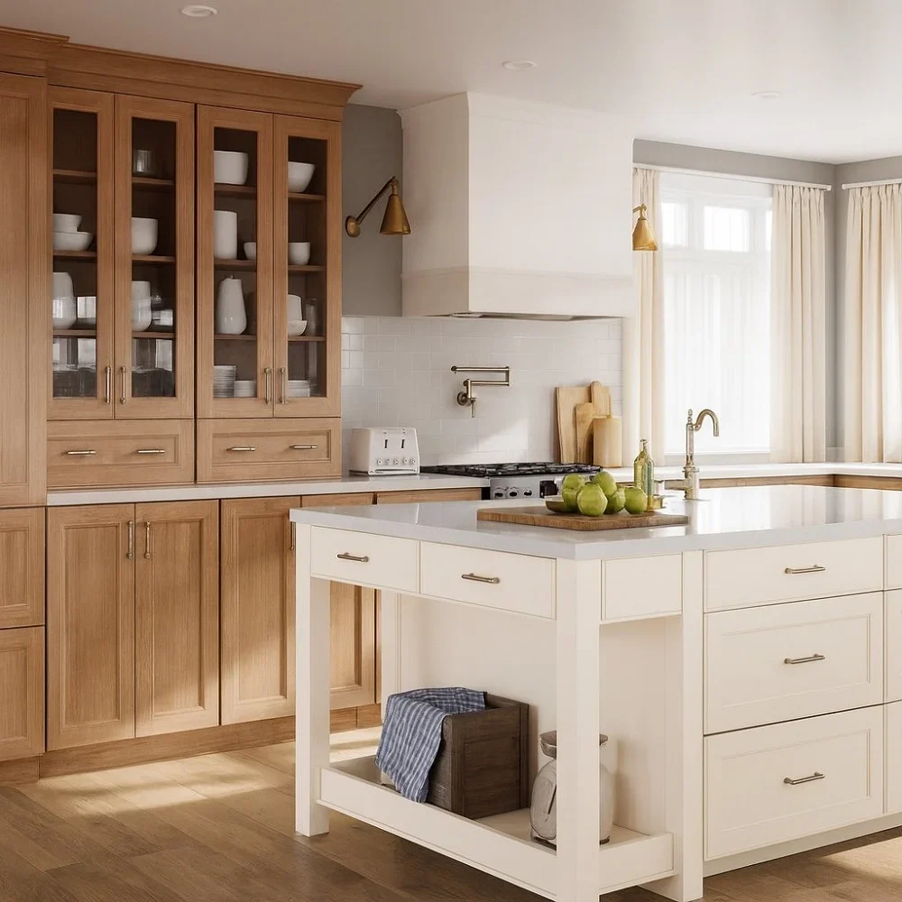 Wood Kitchen Cabinets [Residential]
